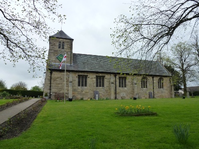 The little church in Thorpe on the Hill.