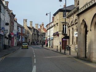 Street in Sleaford.