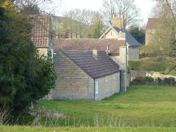 Buildings near Welby village.