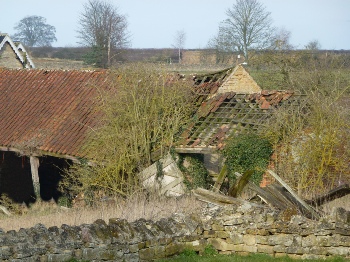 An ancient barn in Welby.